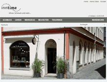 Tablet Screenshot of inntime.de